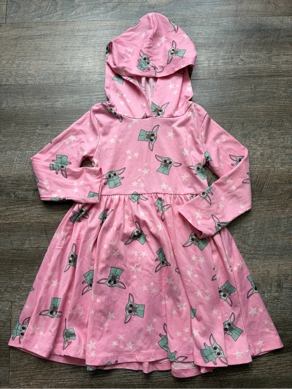 Girls Yoda Dress 4T